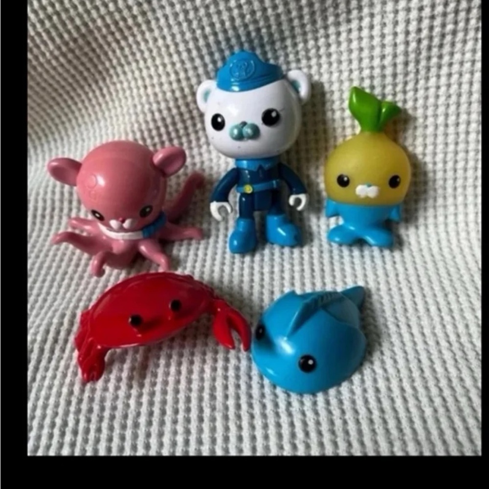 The Octonauts PROFESSOR INKLING OCTOPUS SEA CREATURE TURNIP CRAB Barnacles lot